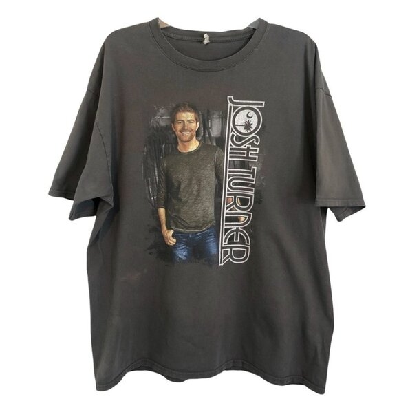 Josh Turner  Grey Concert- Shirt Mens XLG - Picture 1 of 10